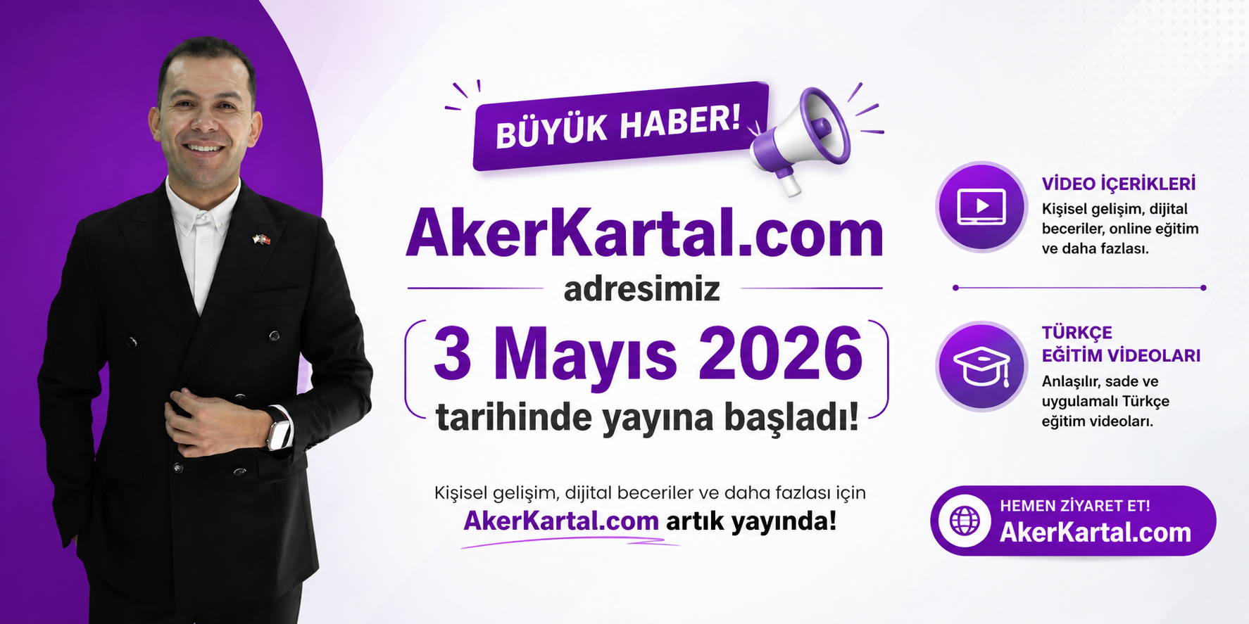 Sitemiz Yayında!