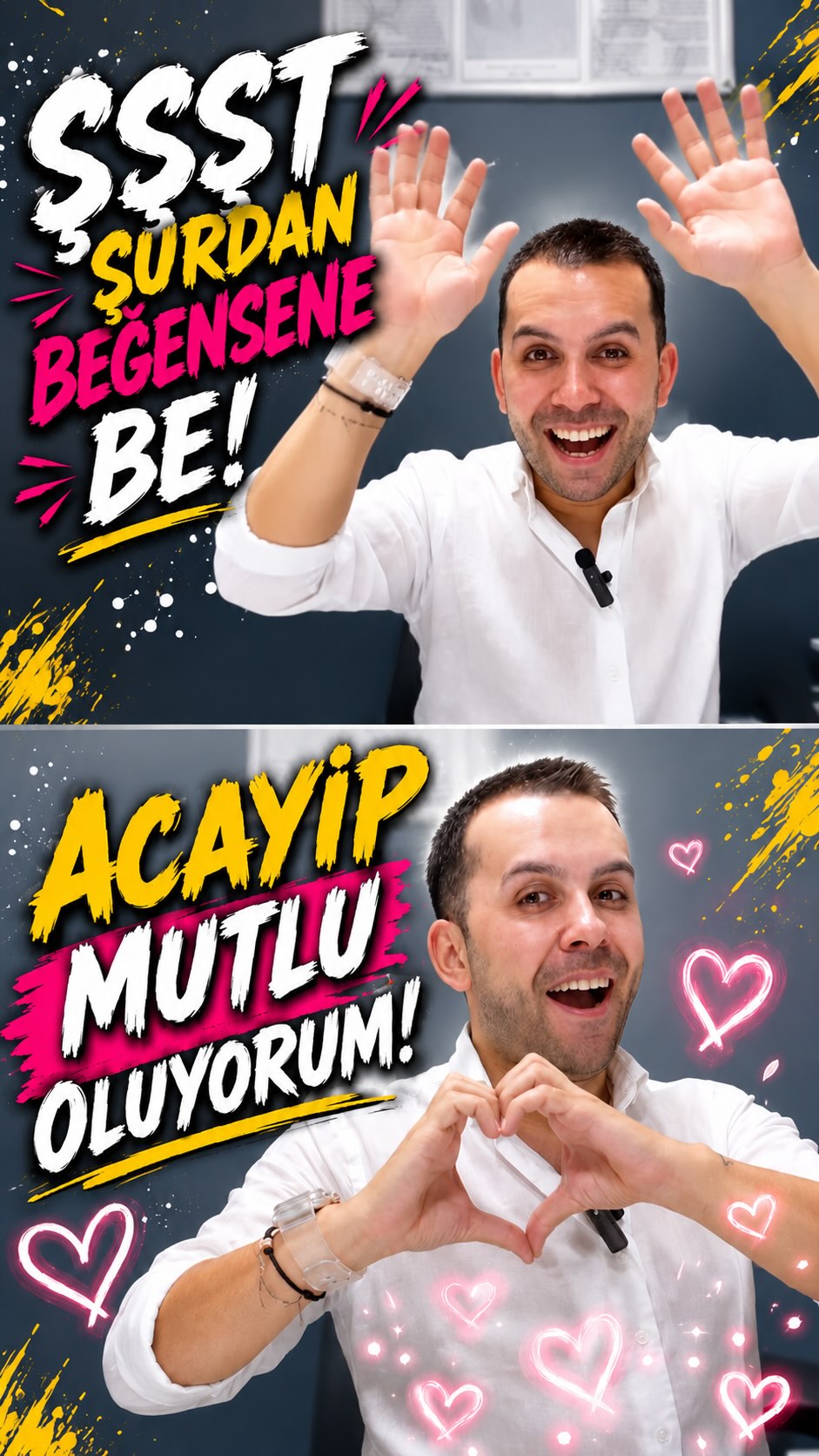 Aker hocamızı mutlu etmek ister misiniz?